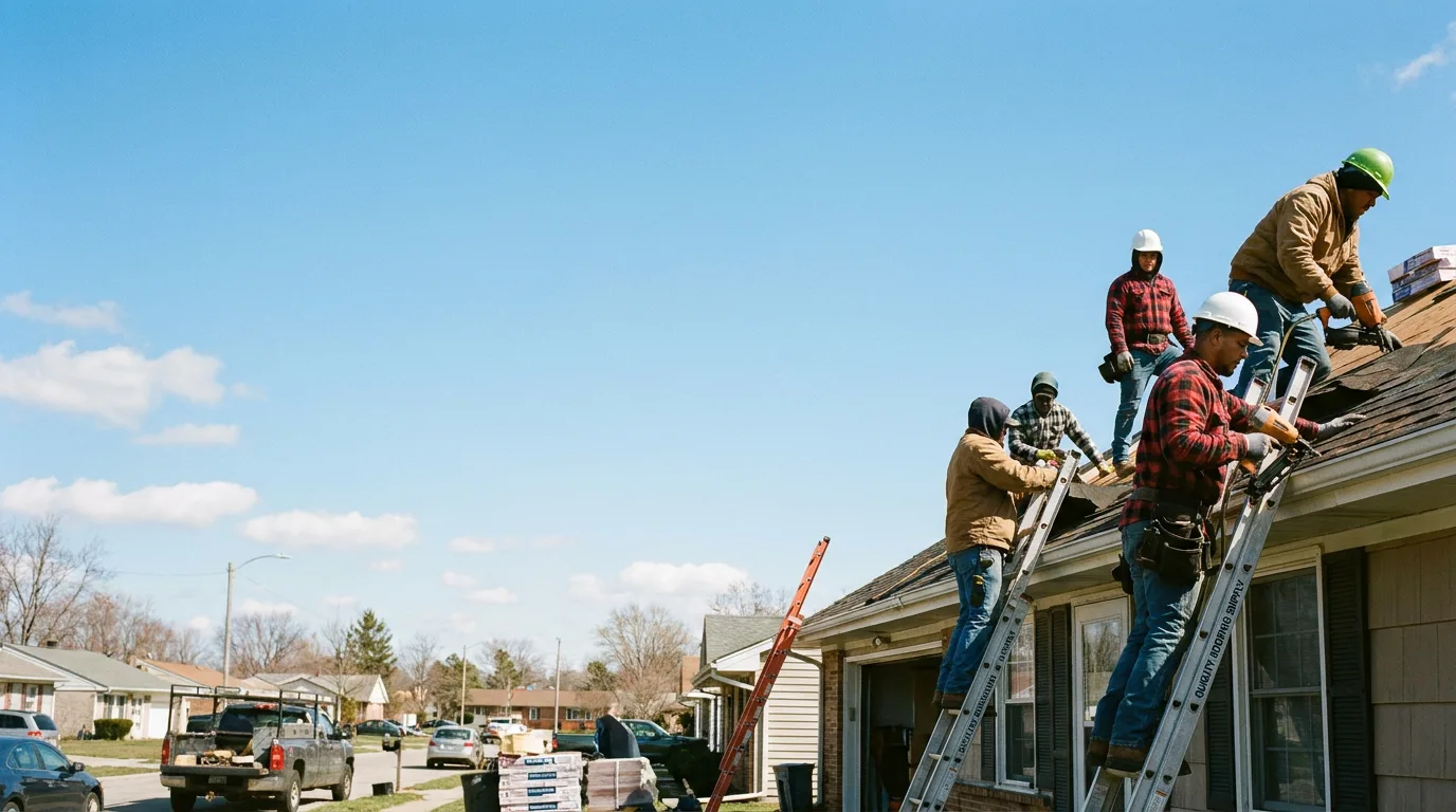 Roofing in De Tour Village, MI near me
